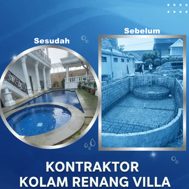 Kontraktor Kolam Renang Villa